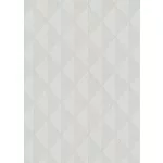 Világos szürke matt geometrikus mintás (lángálló, mosható) vlies-vinyl tapéta