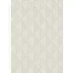Világosabb natúr-krém színű matt geometrikus mintás (lángálló, mosható) vlies-vinyl tapéta