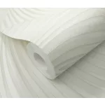 Krém-fehér designer mintás (lángálló, mosható) vlies-vinyl tapéta