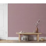 Padlizsán lila alapon ezüst csillámos elegáns egyszínű strukturált vlies-vinyl tapéta