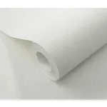 Fehér ezüst csillámos elegáns egyszínű strukturált vlies-vinyl tapéta
