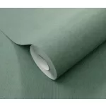 Sötétebb petrol zöld alapon ezüst csillámos elegáns egyszínű strukturált vlies-vinyl tapéta