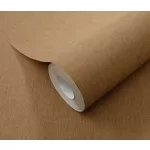 Barna alapon ezüst csillámos egyszínű strukturált vlies-vinyl tapéta