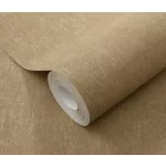 Aranybarna alapon ARANY csillámos egyszínű strukturált vlies-vinyl tapéta