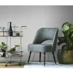 Halványszürke alapon ezüst csillámos elegáns egyszínű strukturált vlies-vinyl tapéta