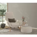 Középszürke alapon ezüst csillámos elegáns egyszínű strukturált vlies-vinyl tapéta