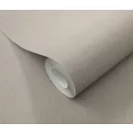 Középszürke alapon ezüst csillámos elegáns egyszínű strukturált vlies-vinyl tapéta