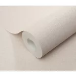 H. rózsaszín matt egyszínű szövött textil hatású (lángálló, mosható) vlies-vinyl tapéta