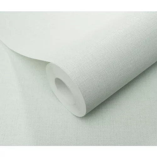 Világoskék matt egyszínű szövött textil hatású (lángálló, mosható) vlies-vinyl tapéta