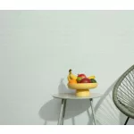 Világoskék matt egyszínű szövött textil hatású (lángálló, mosható) vlies-vinyl tapéta