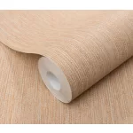 Forest Dreams: Rézbarna egy csipet h.zölddel melíros lenes texturált hatású egyszínű (lángálló, mosható) vlies-vinyl tapéta