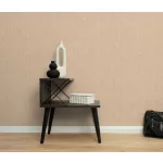 Forest Dreams: Rézbarna egy csipet h.zölddel melíros lenes texturált hatású egyszínű (lángálló, mosható) vlies-vinyl tapéta