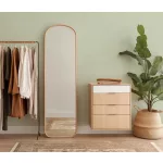 Forest Dreams: Halvány zöld melíros lenes texturált hatású egyszínű (lángálló, mosható) vlies-vinyl tapéta