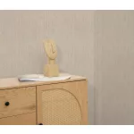 Forest Dreams: Natúr barna melíros lenes texturált hatású egyszínű (lángálló, mosható) vlies-vinyl tapéta