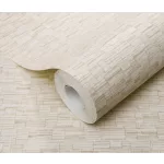 Forest Dreams: Natúrbézs kőfal mintás enyhén csilligó texturált (lángálló, mosható) vlies-vinyl tapéta