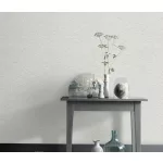 Forest Dreams: Bézses-szürke kőfal mintás enyhén csilligó texturált (lángálló, mosható) vlies-vinyl tapéta