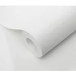 Forest Dreams: Törtfehér egyszínű texturált (lángálló, mosható) vlies-vinyl tapéta