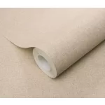 Forest Dreams: Cappuccino egyszínű texturált (lángálló, mosható) vlies-vinyl tapéta