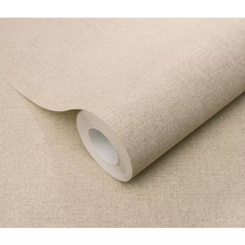 Forest Dreams: Cappuccino egyszínű texturált (lángálló, mosható) vlies-vinyl tapéta