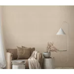 Forest Dreams: Cappuccino egyszínű texturált (lángálló, mosható) vlies-vinyl tapéta