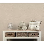 Forest Dreams: Cappuccino egyszínű texturált (lángálló, mosható) vlies-vinyl tapéta