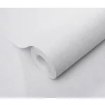 Forest Dreams: Halvány kékes-szürke egyszínű texturált (lángálló, mosható) vlies-vinyl tapéta