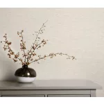 Forest Dreams: Krém egyszínű texturált (lángálló, mosható) vlies-vinyl tapéta