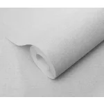 Forest Dreams: Halványszürke egyszínű texturált (lángálló, mosható) vlies-vinyl tapéta