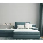 Forest Dreams: Halványszürke egyszínű texturált (lángálló, mosható) vlies-vinyl tapéta