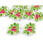 Fa gomb: Karácsonyi motívumok - több változatban