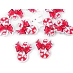 Fa gomb: Karácsonyi motívumok - több változatban