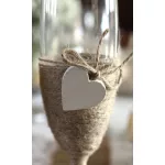 Természetes juta zsinór (2 mm-es) 10 méteres tekercs