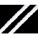 Vastag pamut zsinór (8-10 mm-es): Fehér (#4)