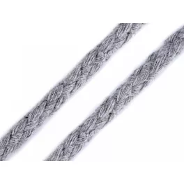 Vastag pamut zsinór (8-10 mm-es): Szürke (#5)