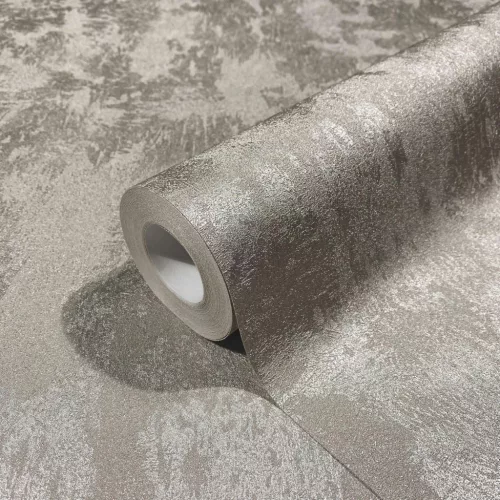 City Romance Vakolat mintás: fényes KRÓM vlies-vinyl tapéta