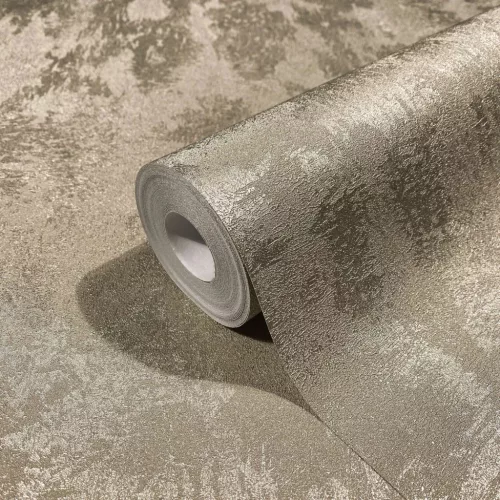 City Romance Vakolat mintás: fényes PLATINAEZÜST vlies-vinyl tapéta