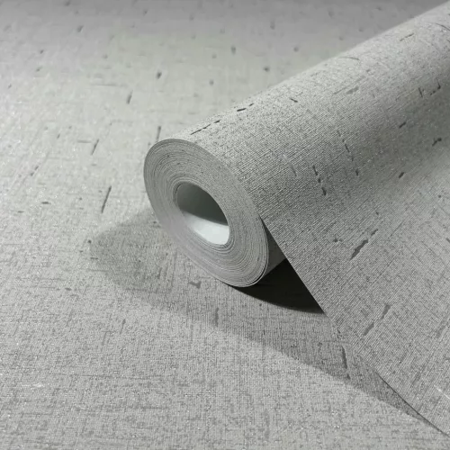 City Romance textil mintás: középszürke a. ezüst fényes vlies-vinyl tapéta