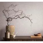 City Romance textil mintás: szürkésbarna a. fényes vlies-vinyl tapéta