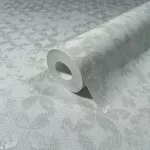 City Romance Kör mintás: fehér a. gyöngyház fehér vlies-vinyl tapéta