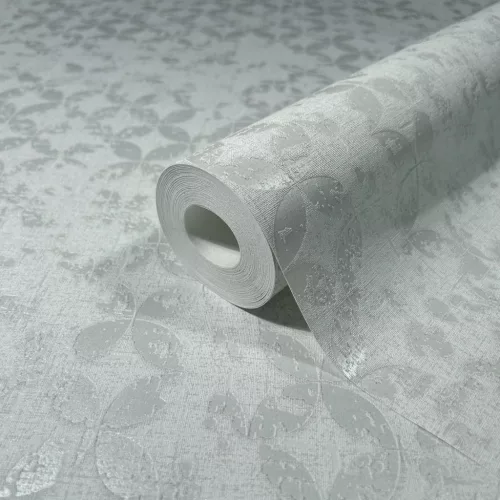 City Romance Kör mintás: fehér a. gyöngyház fehér vlies-vinyl tapéta