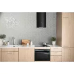 City Romance Kör mintás: fehér a. gyöngyház fehér vlies-vinyl tapéta