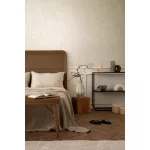 City Romance Beton: bézs alapon világos fényes mintás vlies-vinyl tapéta