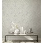 City Romance Indás: kékesszürke-bézs inda mintás vlies-vinyl tapéta