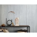 City Romance Mészkő: kékesfehér alapon fényes mintás vlies-vinyl tapéta