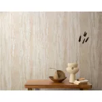 City Romance Mészkő: bézs alapon fényes mintás vlies-vinyl tapéta