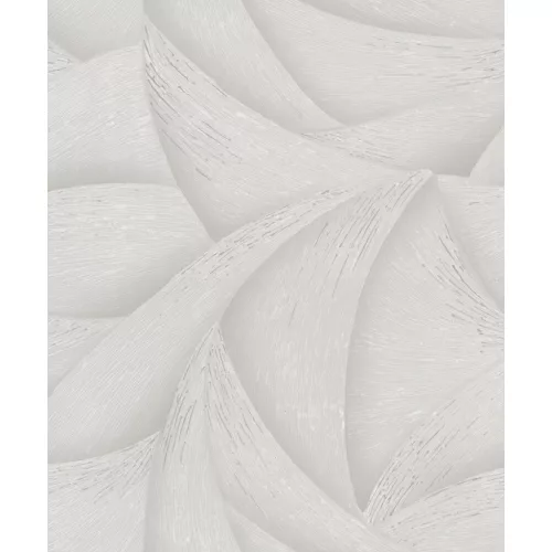 Ritus: Halványszürke fényes hatású modern dombormintás (mosható) vlies-vinyl tapéta