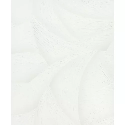 Ritus: Törtfehéres gyöngyházas fényes hatású modern dombormintás (mosható) vlies-vinyl tapéta