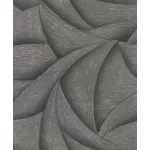 Ritus: Fekete bronzos ezüst gyöngyházas fényes hatású modern dombormintás (mosható) vlies-vinyl tapéta