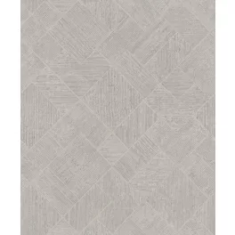   Ritus: Ezüst szürke törtfehér gyöngyházas fényes hatású négyszöges modern dombormintás (mosható) vlies-vinyl tapéta