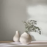 Ritus: Ezüst egyszínű matt texturált (mosható) vlies-vinyl tapéta